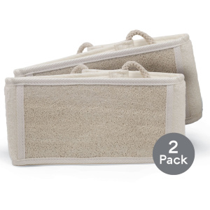Bamboo & Loofah Back Scrubber