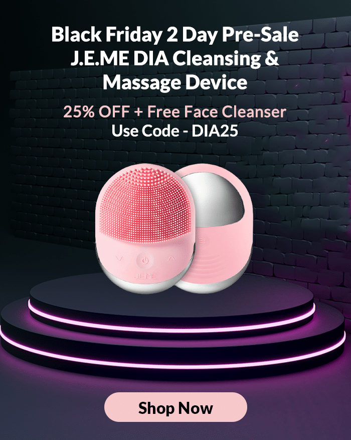 J.E.ME DIA FACIAL CLEANSING + MASSAGER DEVICE